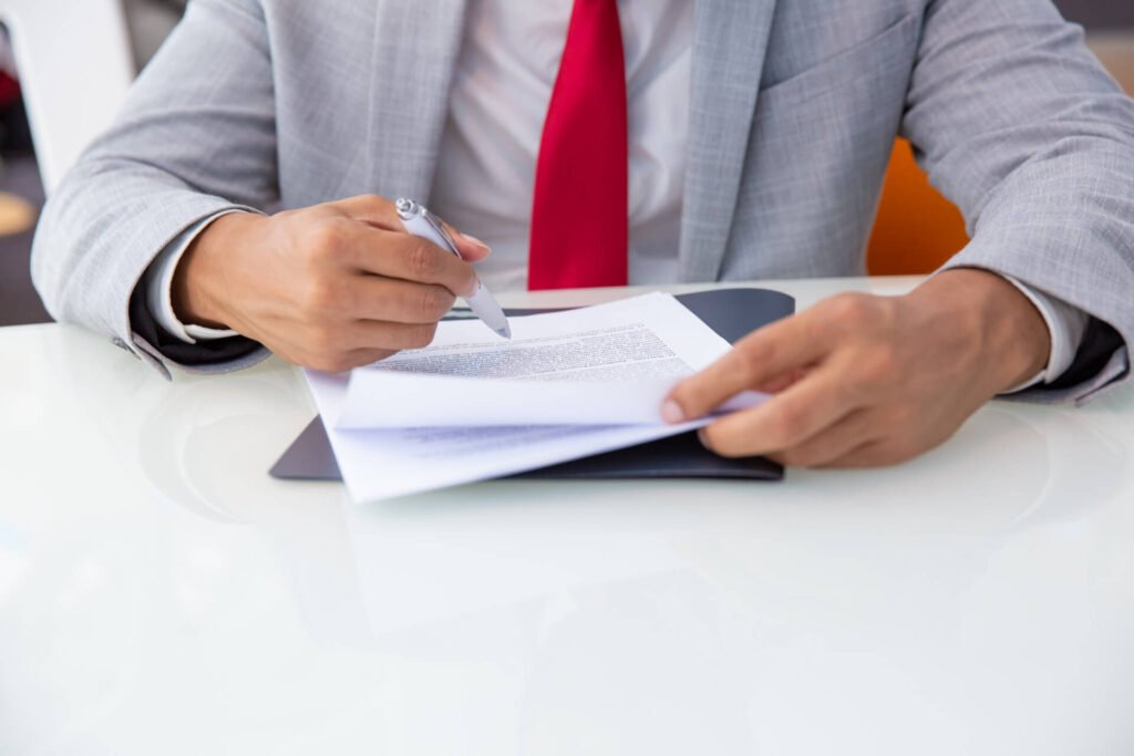 CC&R violations attorney in Las Vegas reviewing HOA governing documents