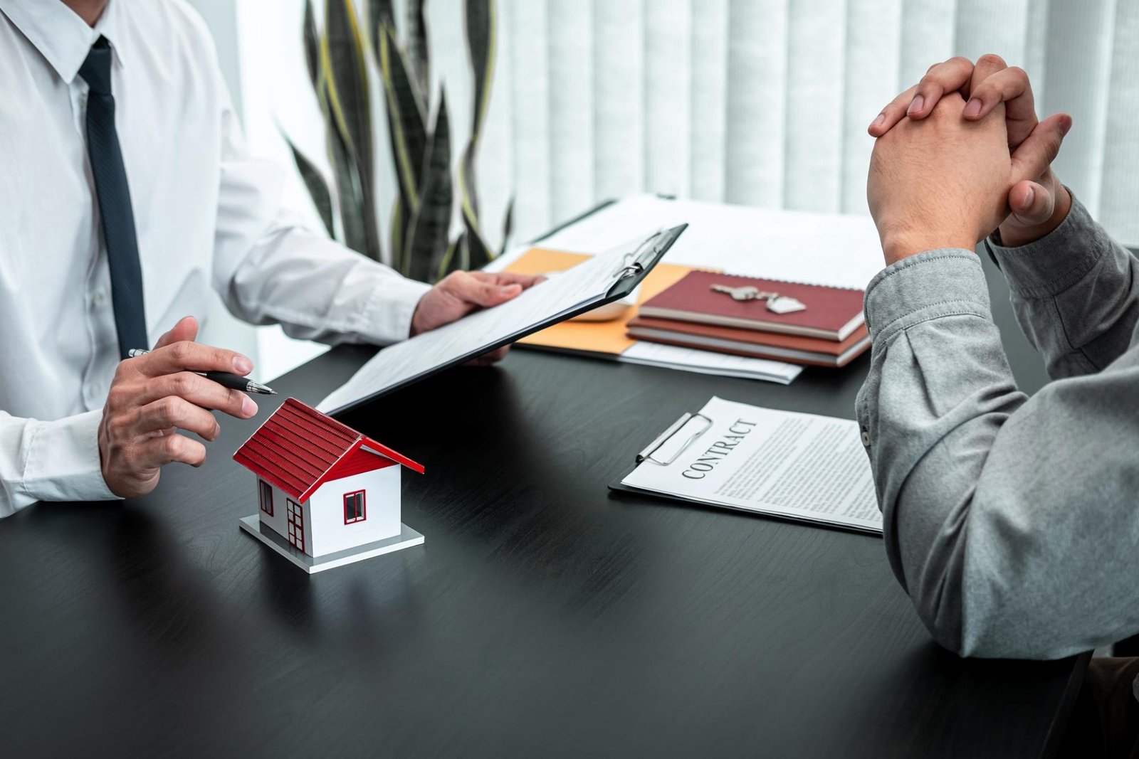 neighbor dispute lawyer reviewing property boundary conflict documents