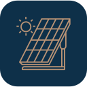 solar-cell Solar panel Icon