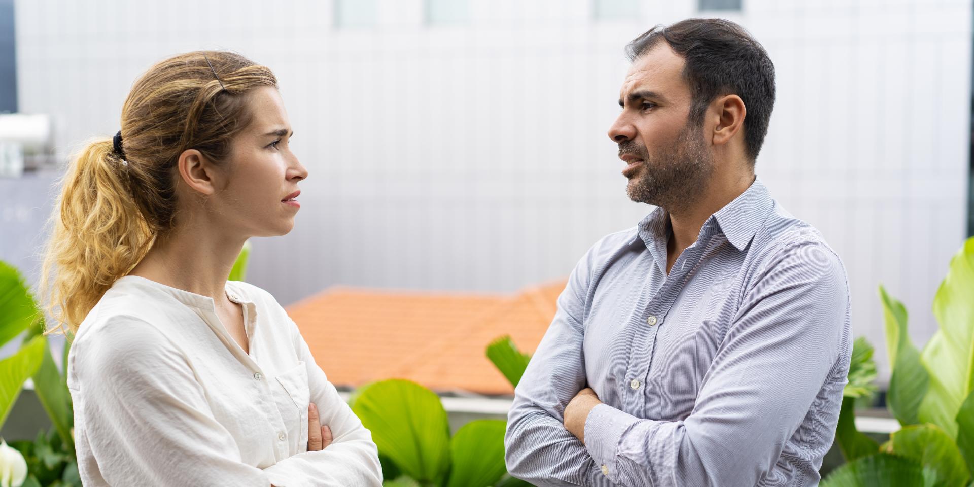 Two co-owners discussing occupancy of a jointly owned Nevada home