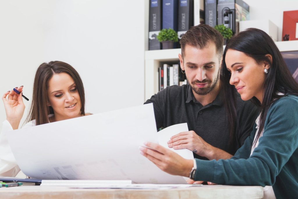 Co-owners reviewing documents related to a Nevada partition action for jointly owned property