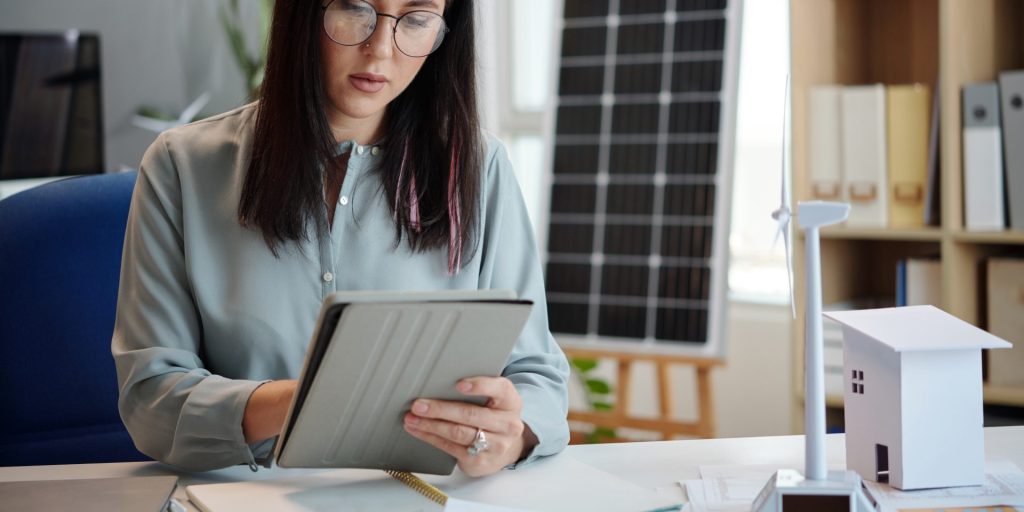 Nevada homeowner reviewing a solar panel lease before selling a property