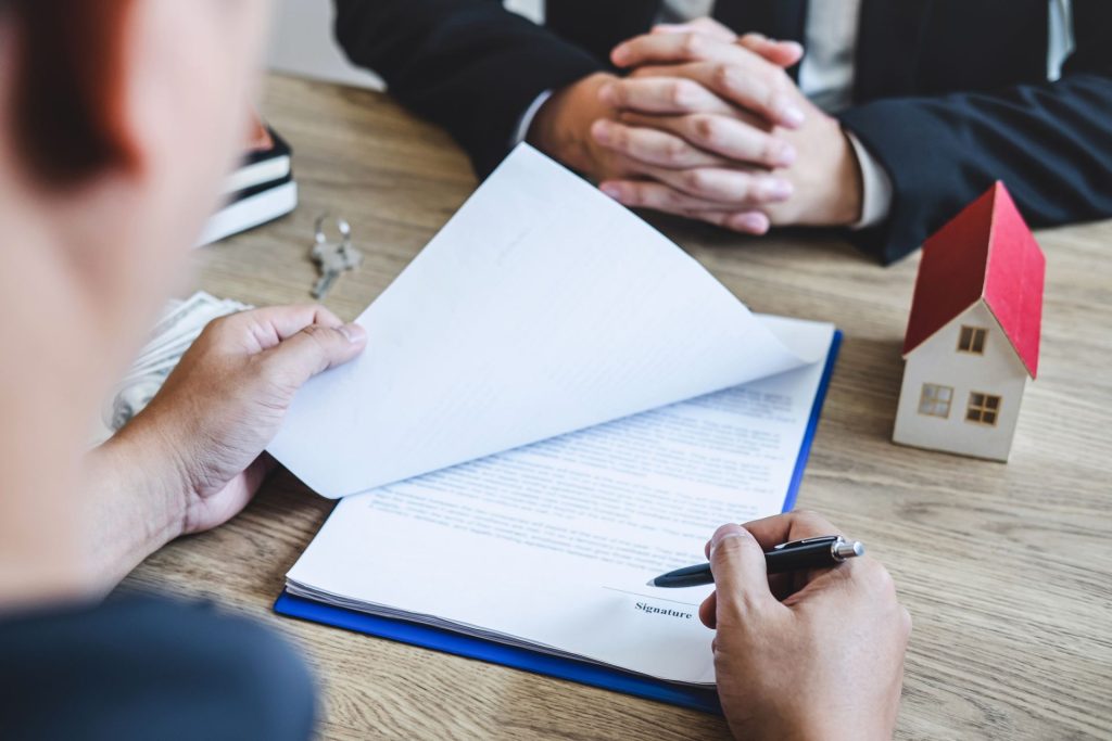 Notice of default documents for a Nevada residential foreclosure