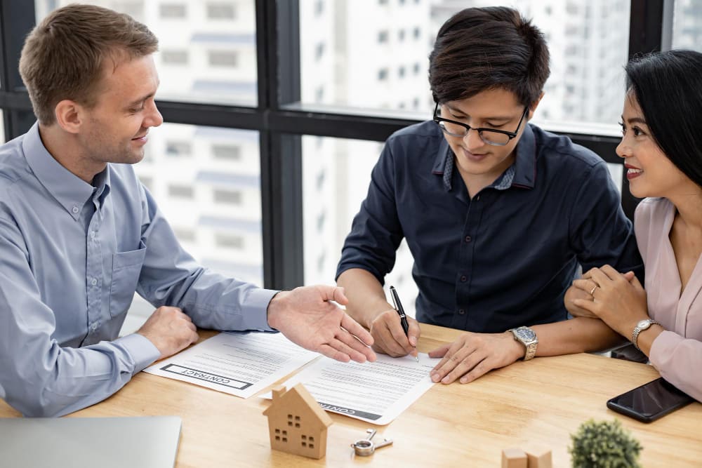 Nevada buyer and seller preparing documents before signing a real estate contract
Real Estate Lawyer
