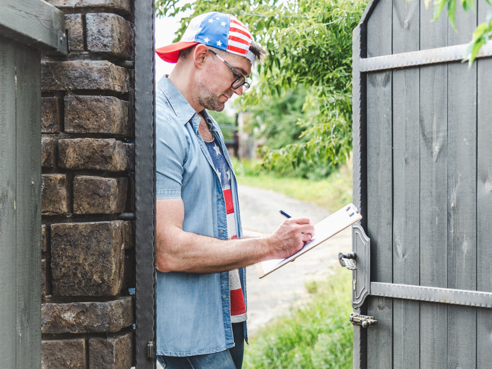Nevada homeowner inspecting a hidden property defect discovered after closing,
real estate lawyer
