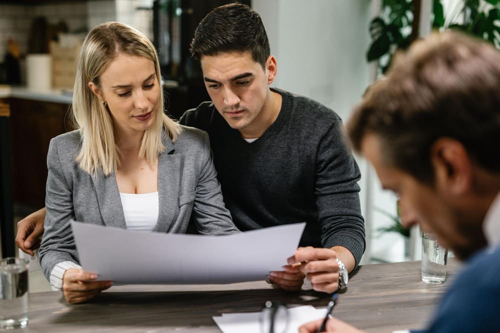 Nevada homebuyer reviewing a title insurance policy and commitment before closing