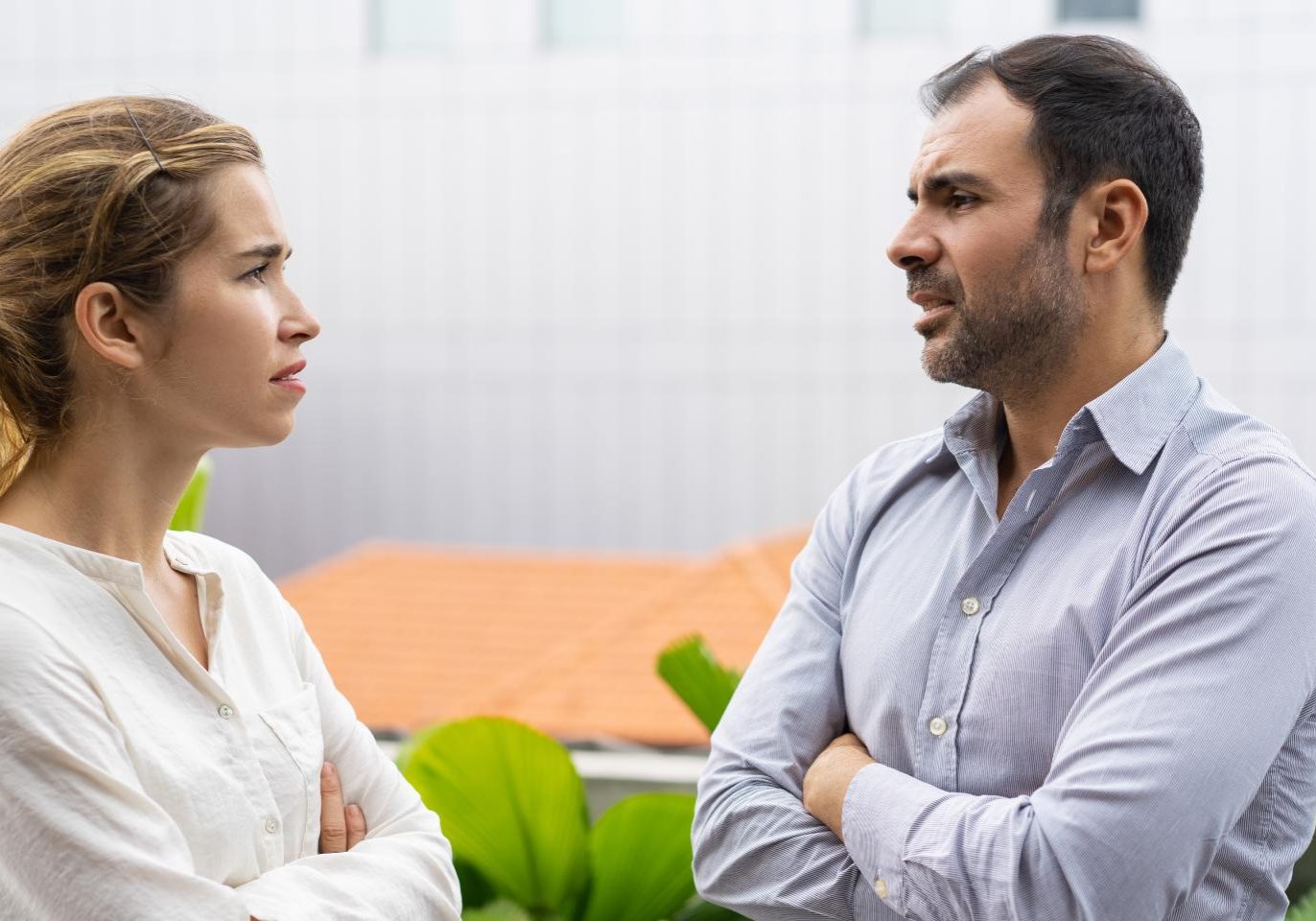Two co-owners discussing occupancy of a jointly owned Nevada home