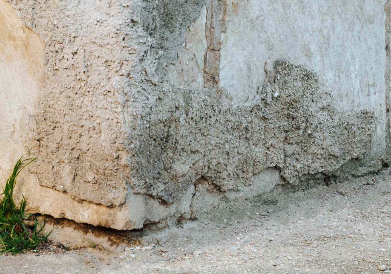 Foundation cracks and signs of structural movement in a Las Vegas home