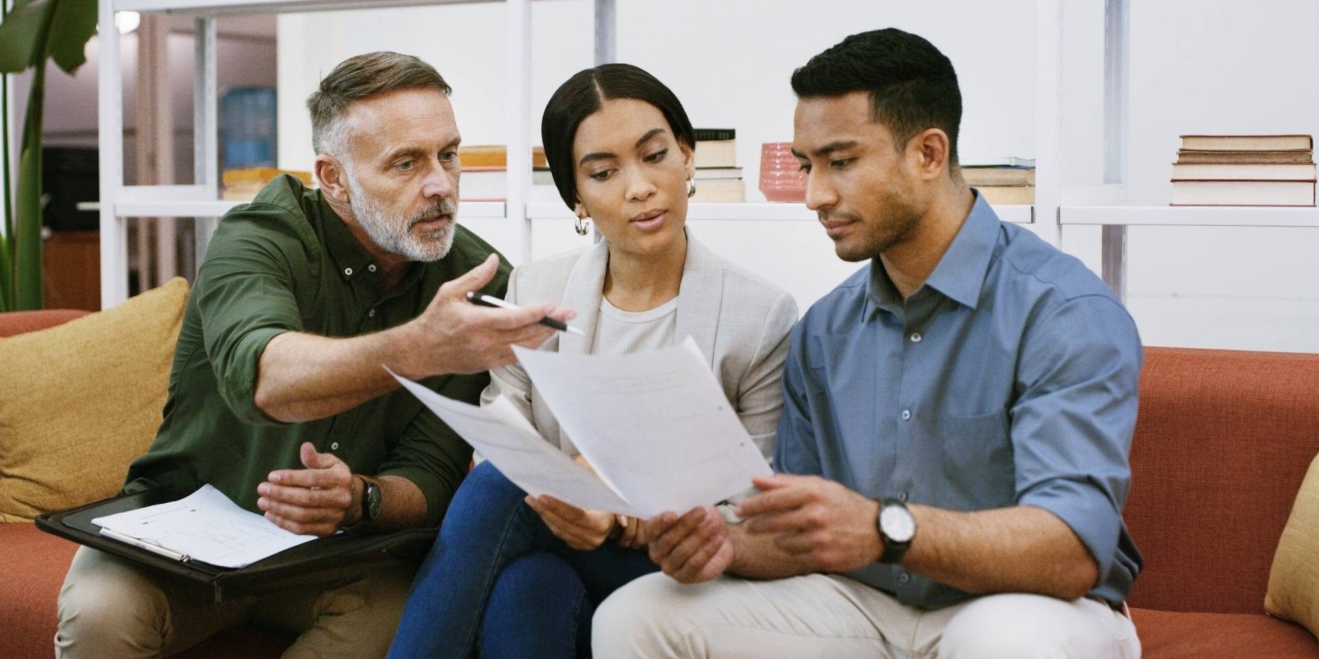 heirs-property-nevada-family-ownership Family members reviewing documents for inherited property ownership in Nevada