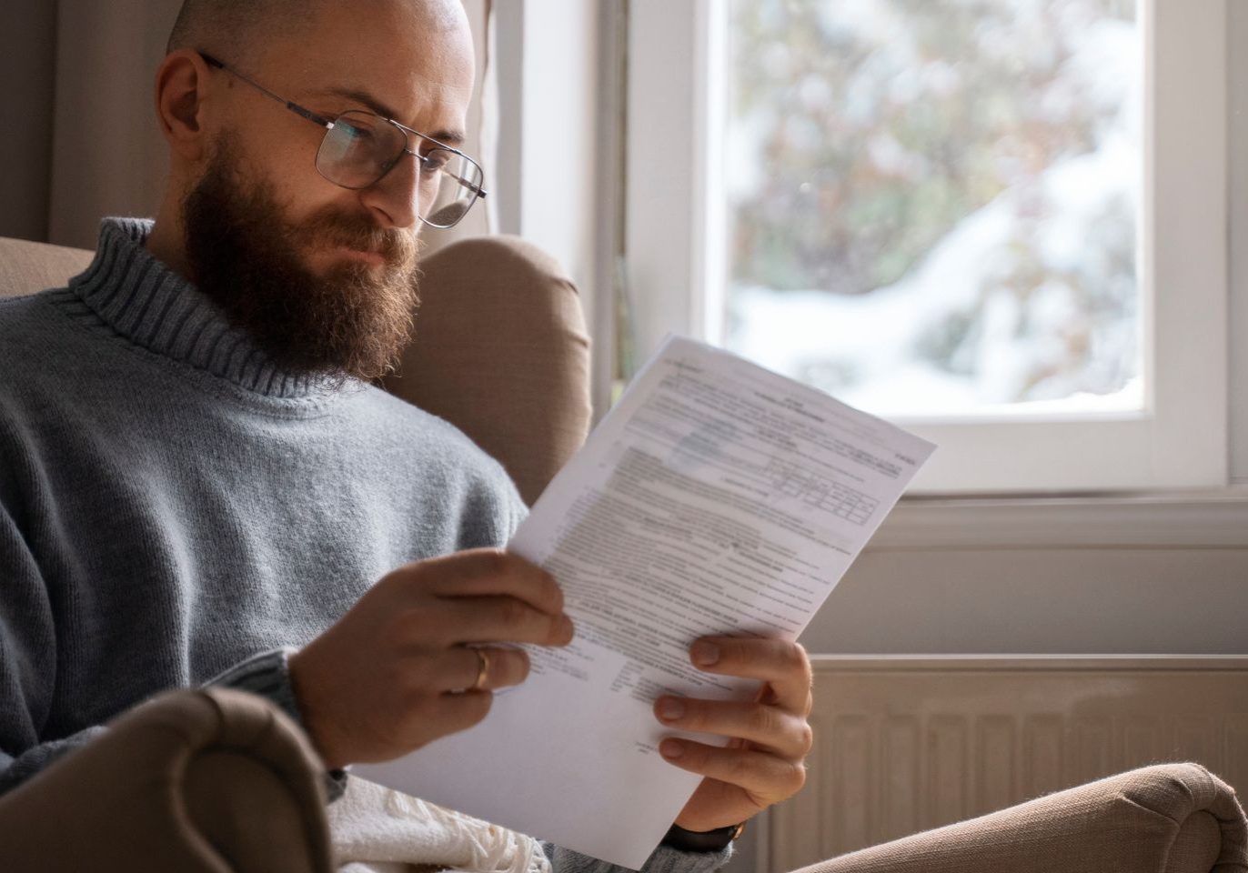 Nevada homeowner reviewing property records for potential home title theft