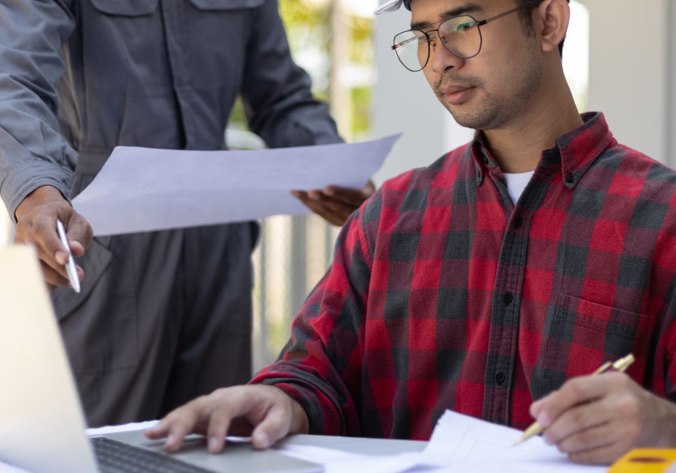 Nevada contractor reviewing mechanics lien deadlines and construction payment records