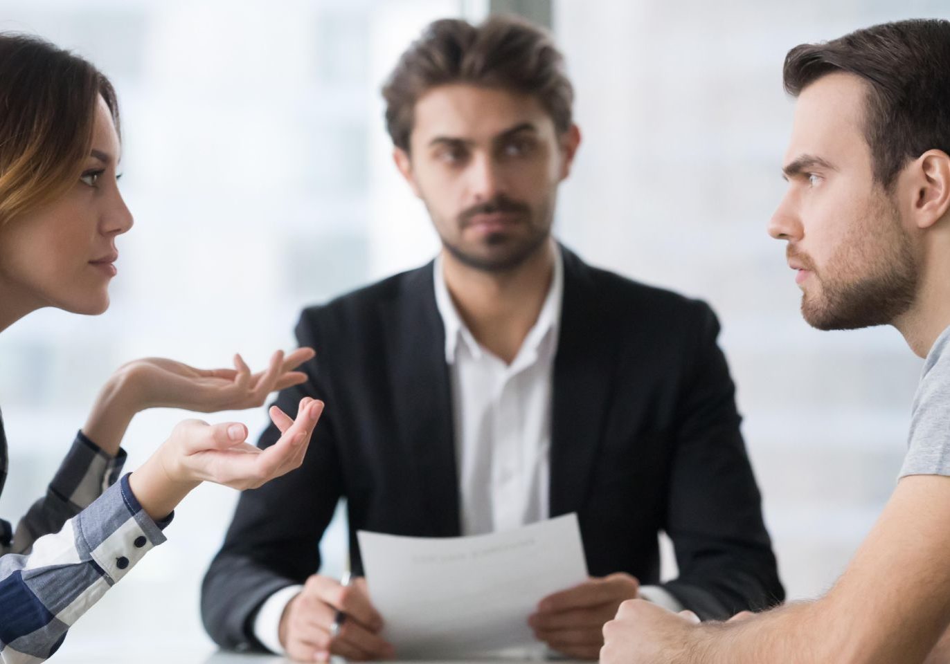 Nevada real estate attorney explaining property division during divorce