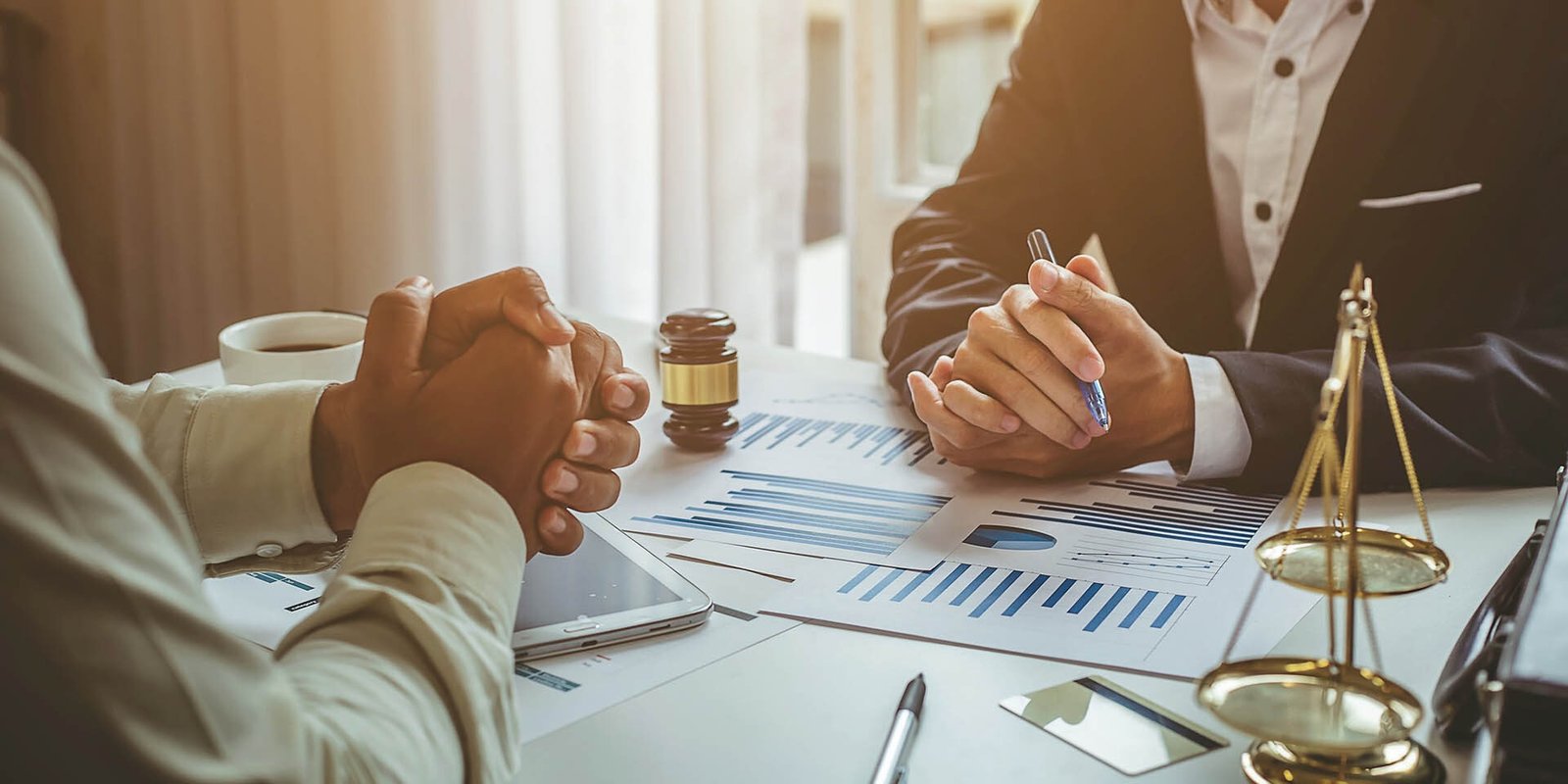 real estate lawyer Las Vegas assisting client with property transaction