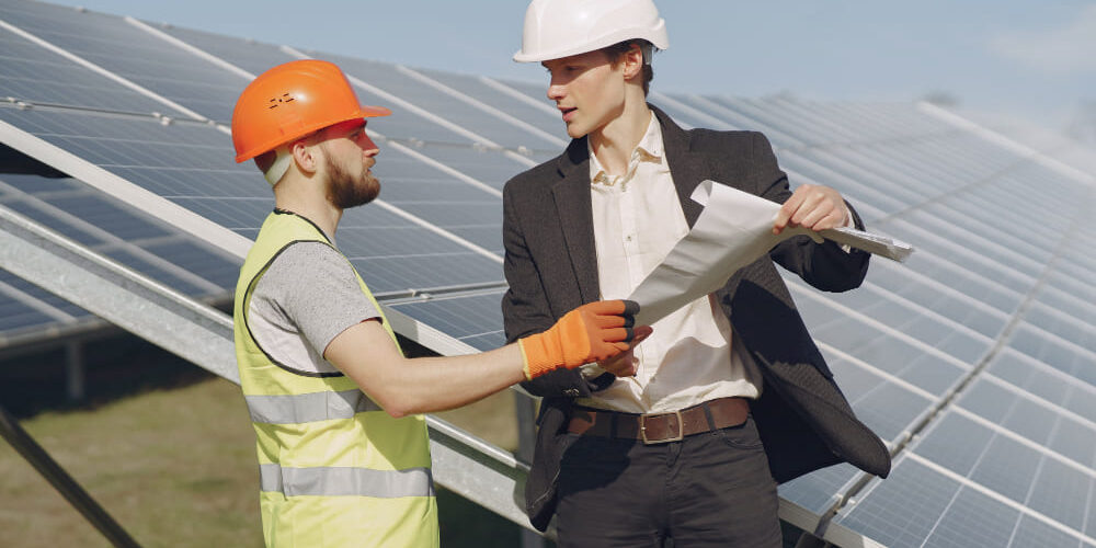 solar panel attorney near me reviewing a broken solar contract with a Las Vegas homeowner, solar panel attorney near me
