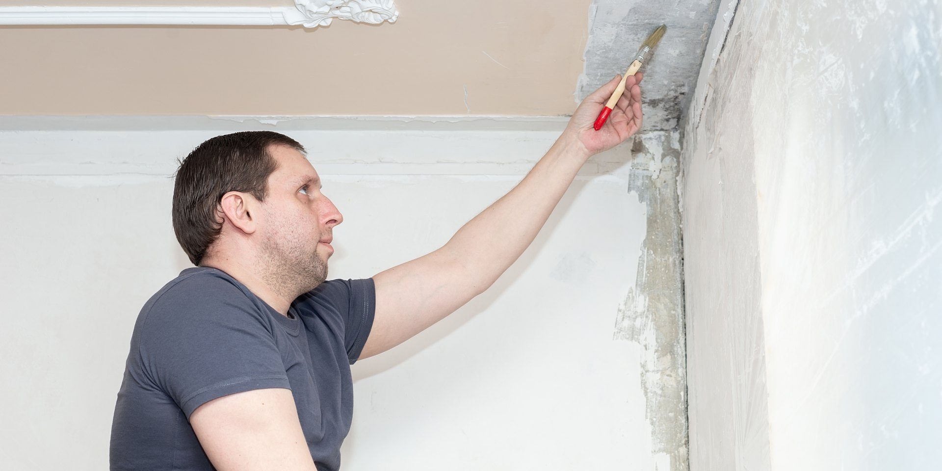 Water damage and moisture intrusion inside a new construction home in Nevada